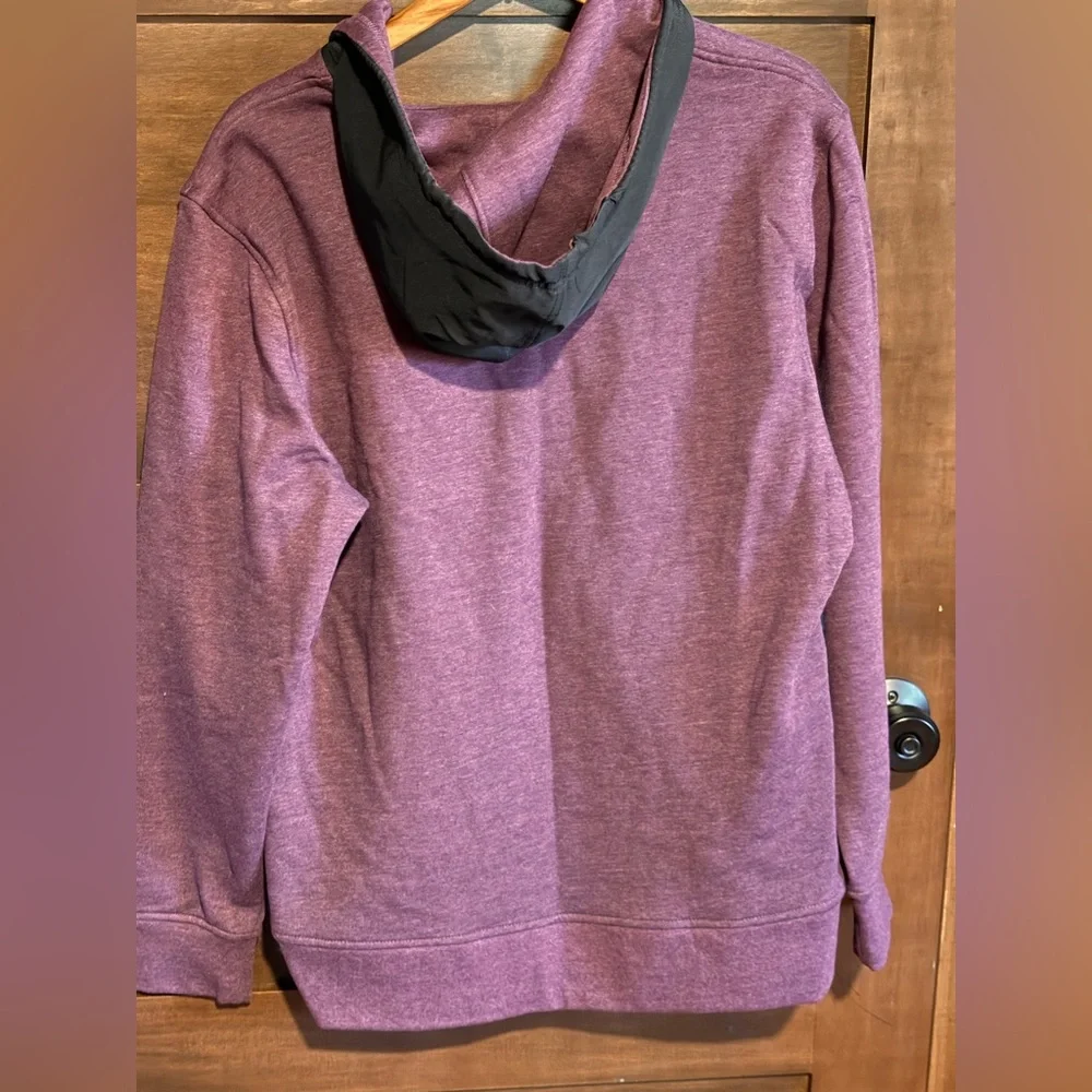 Champion Men's purple and Black Zip-Up Sweater_7